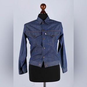 Ladies Levis  Classic Denim Harrington Jacket Size S NWOT
